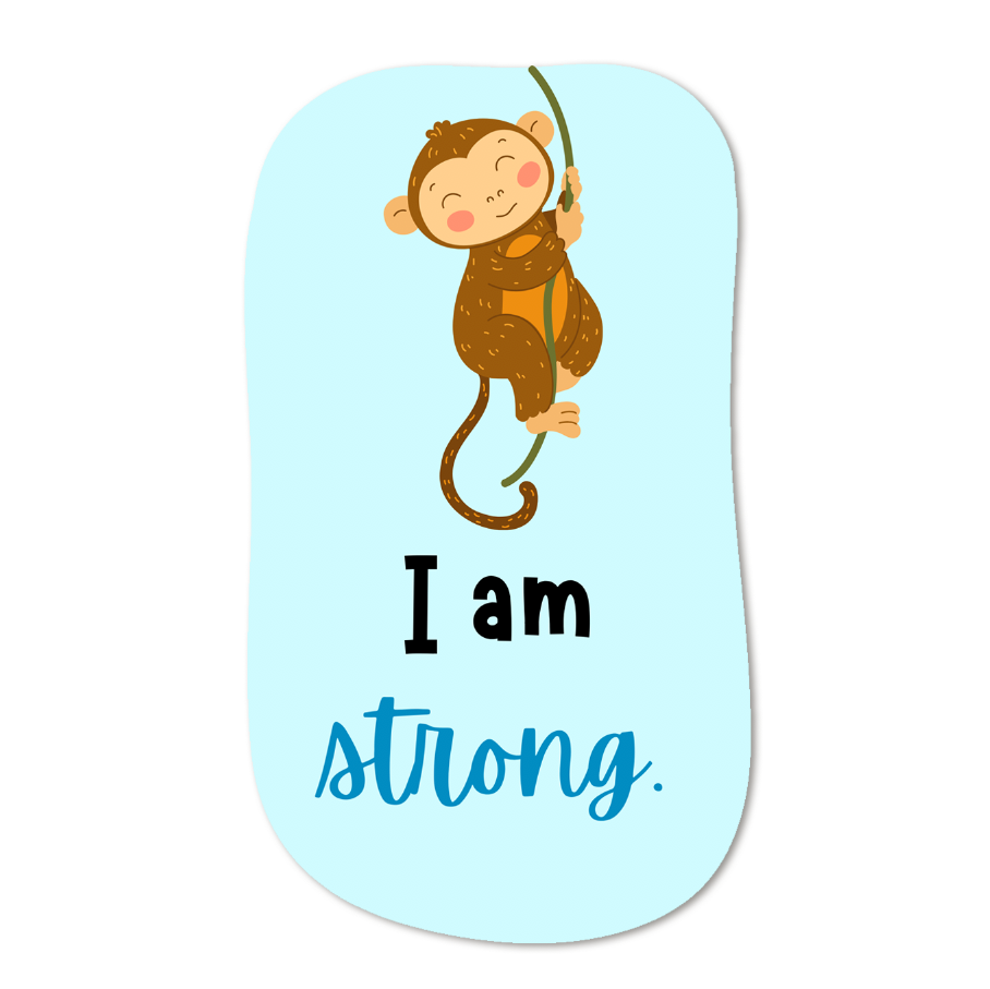 'Illustrated Positivity and Self Belief' Signs - Set of 6