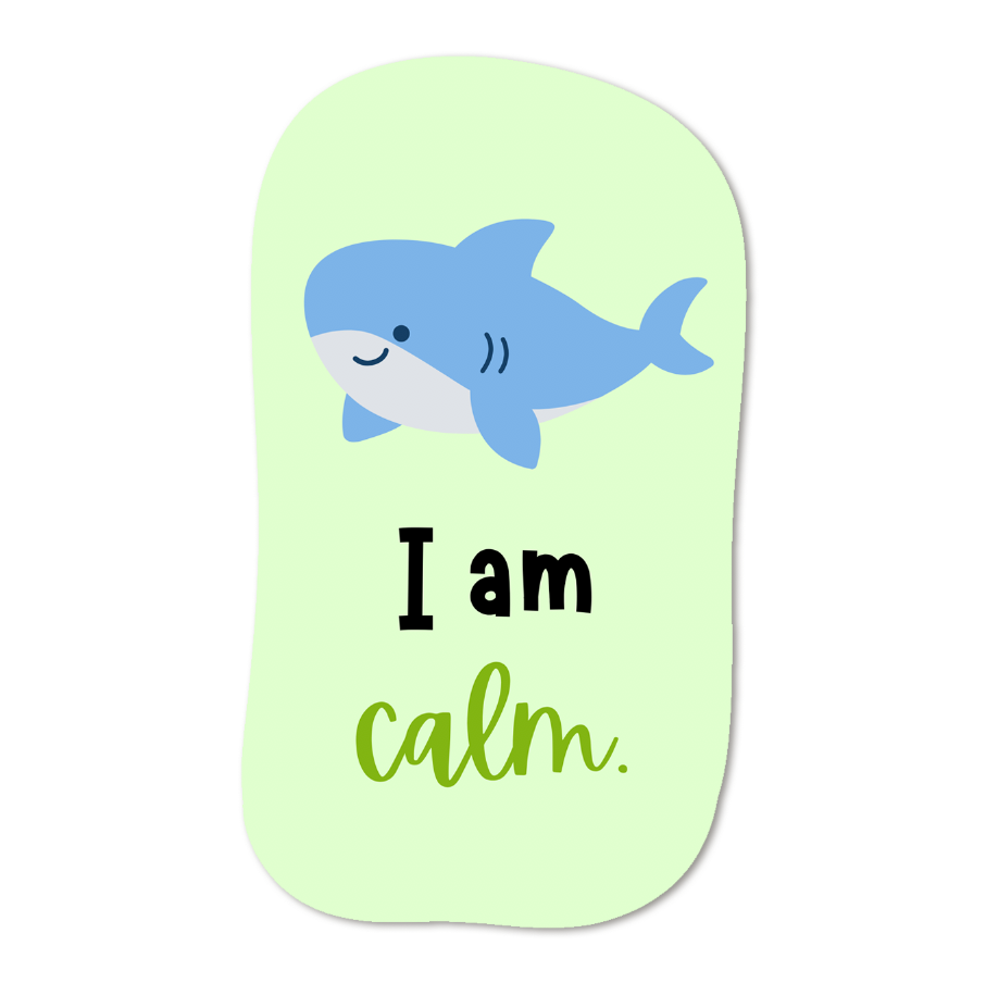 'Illustrated Positivity and Self Belief' Signs - Set of 6