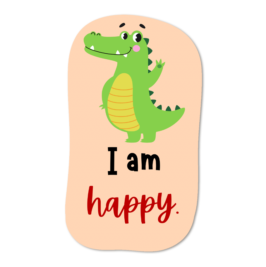 'Illustrated Positivity and Self Belief' Signs - Set of 6