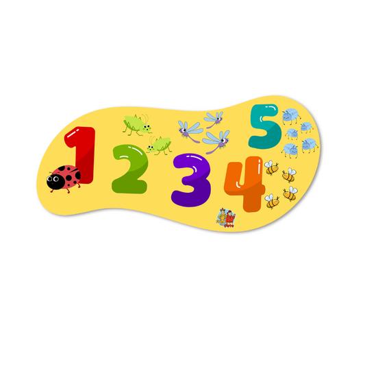 Cute Counting Sign 1-5