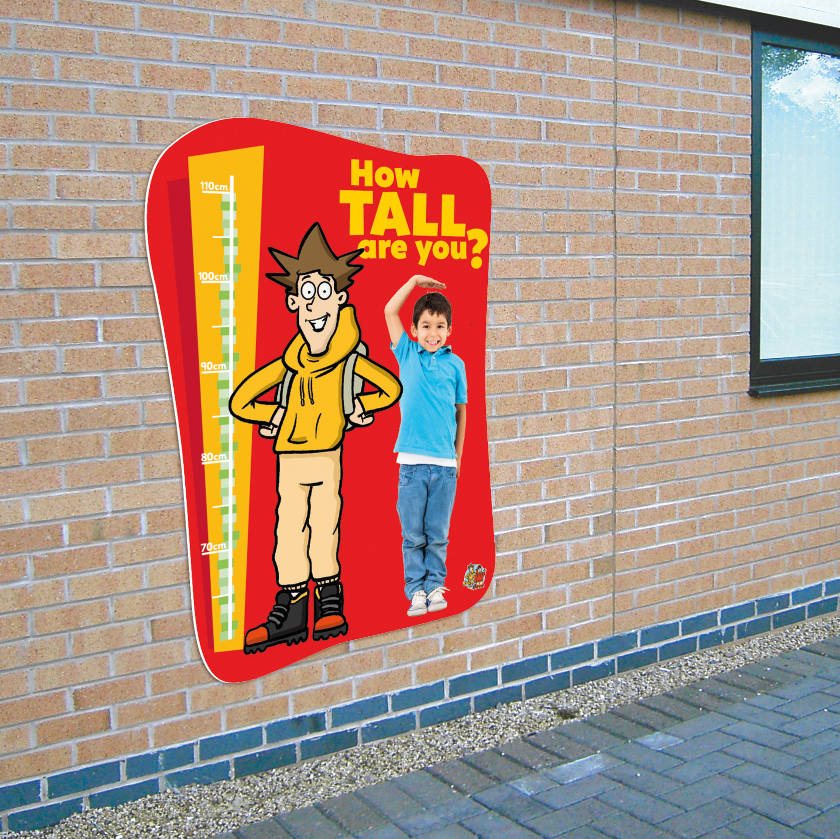 'How Tall Are You?' Height Chart - Fred