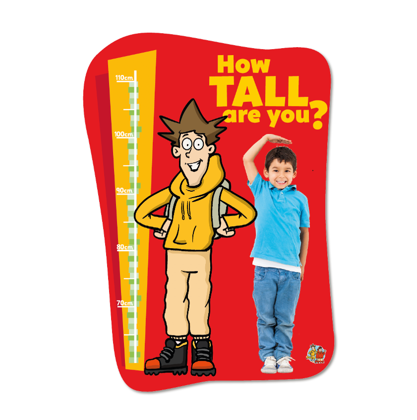 'How Tall Are You?' Height Chart - Fred