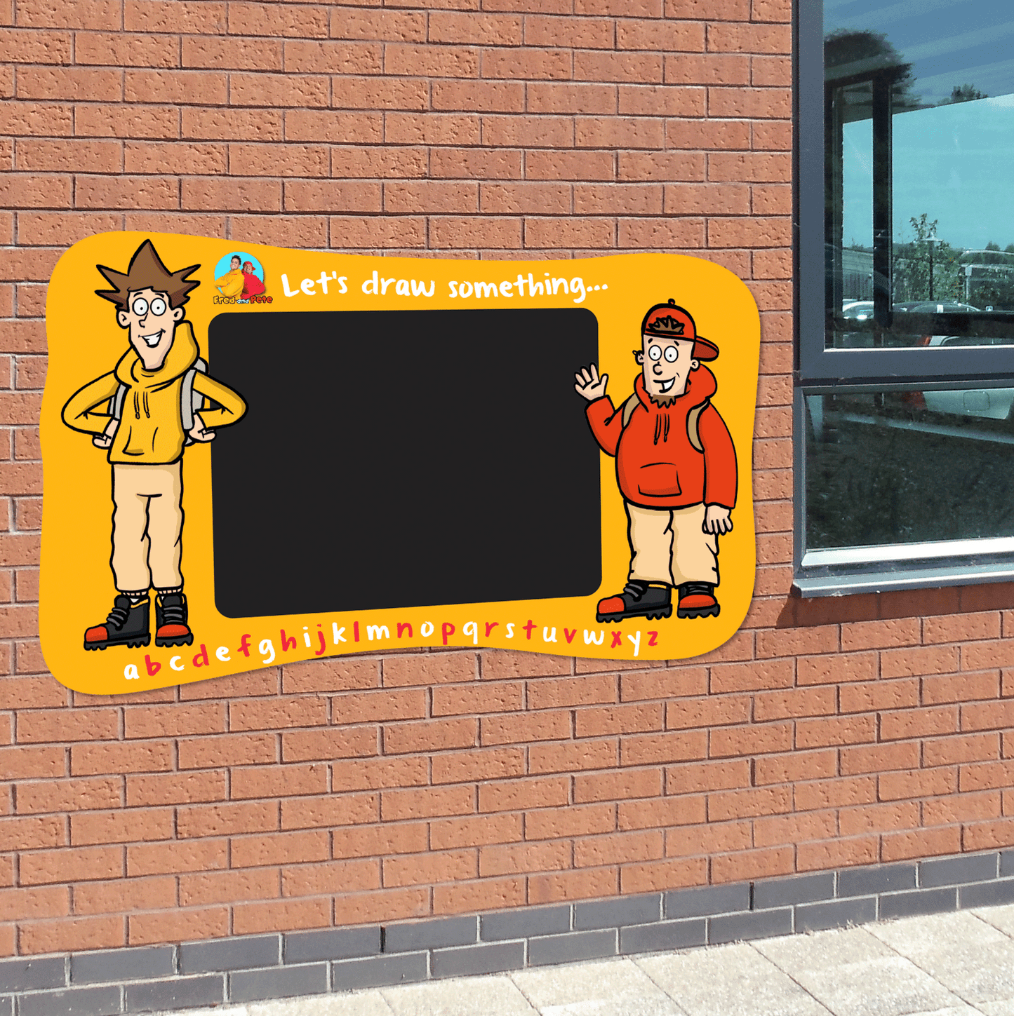 Fred and Pete's Sunshine Yellow Playground Chalkable