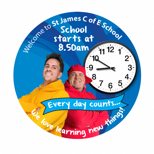 "!!NEW!!" Every day counts - school attendance sign