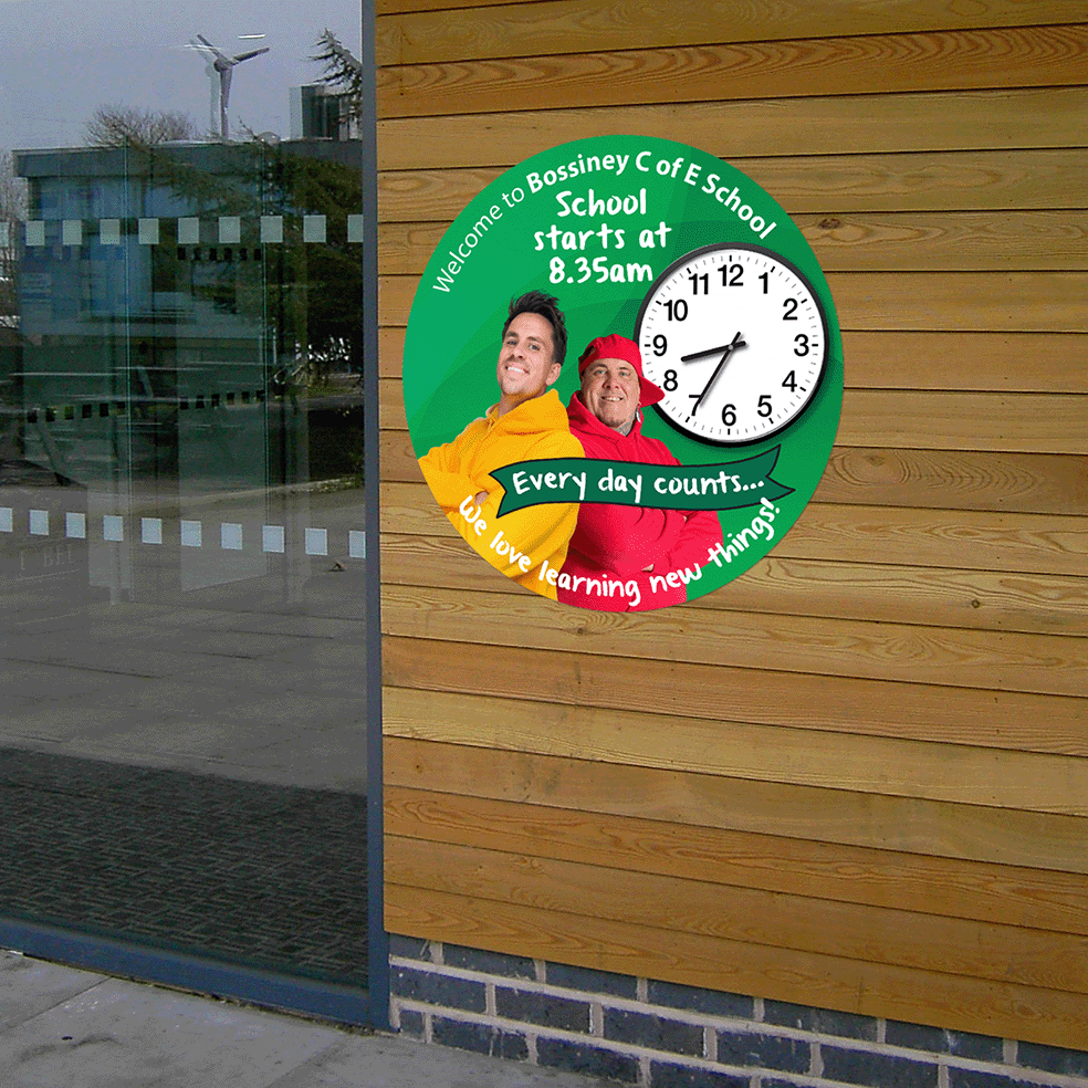 "!!NEW!!" Every day counts - school attendance sign