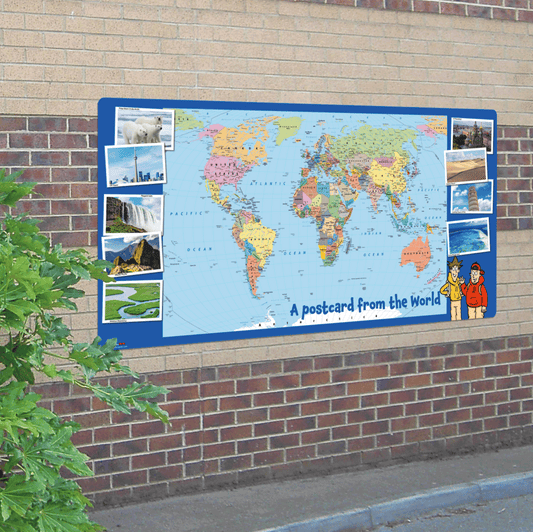 Fred and Pete's Postcard from the World! Playground Map