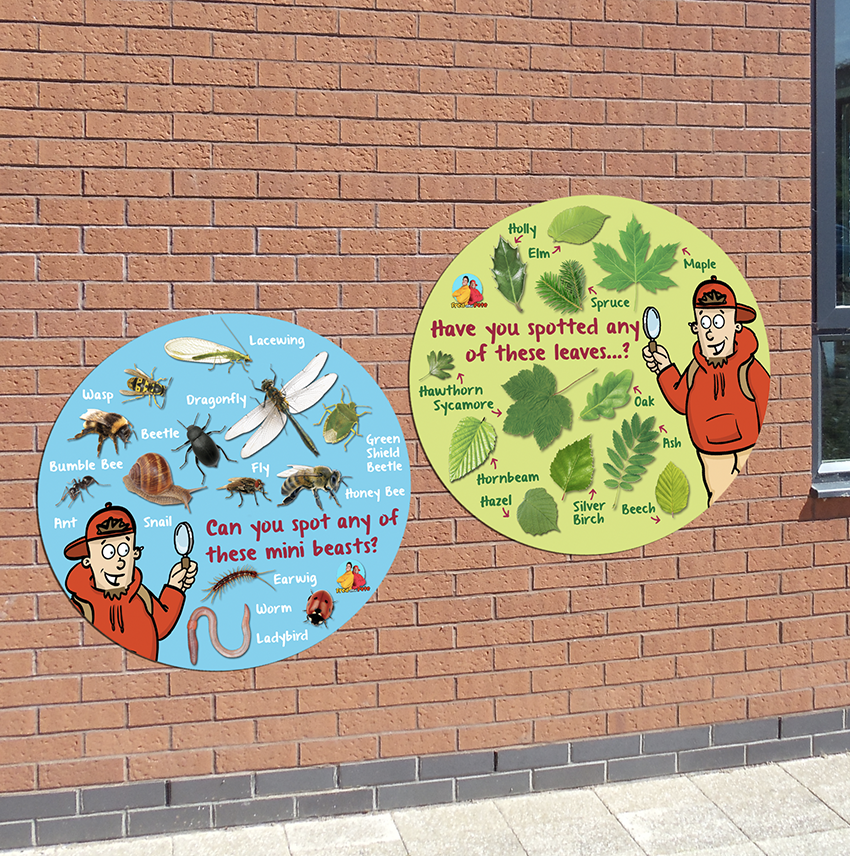 Mini Beast Spotter! Playground Sign