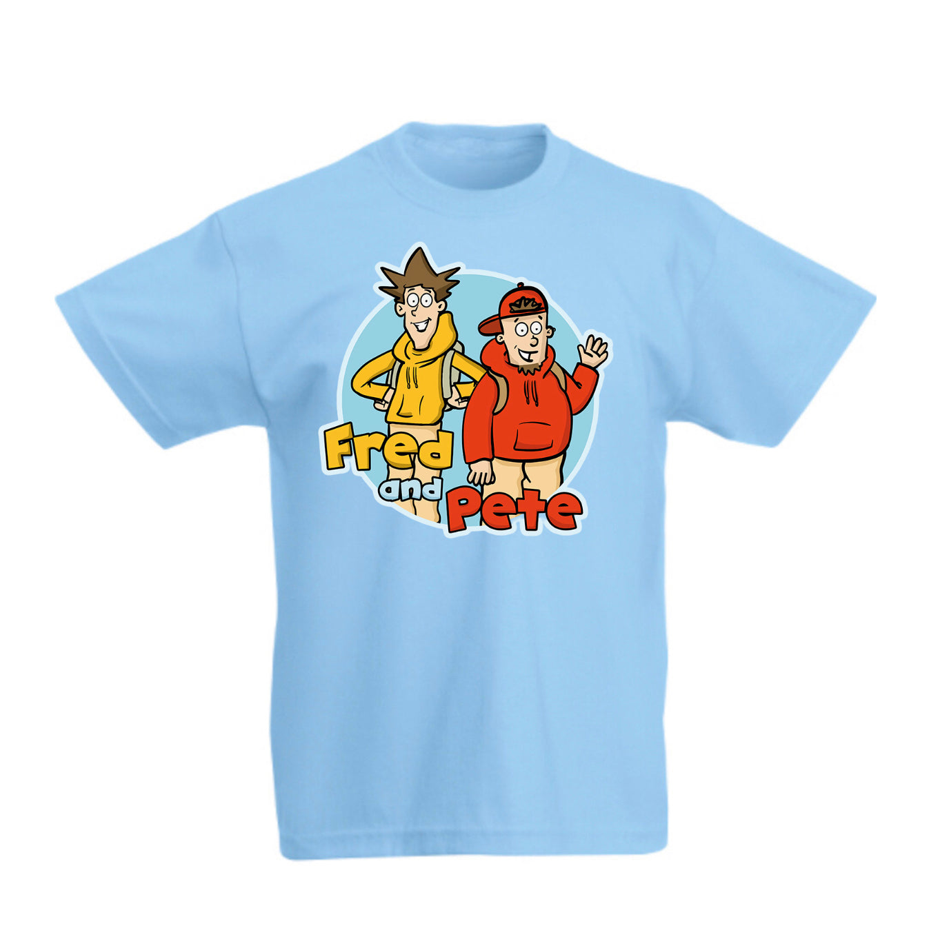 !NEW! Fred and Pete 'Sky Blue' Kids T-Shirt