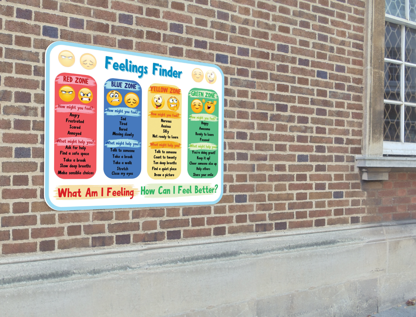 !!NEW!! Feelings Finder - Emotional Support Sign