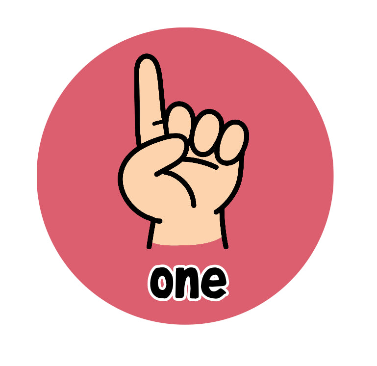 !!NEW!! Cute Counting Fingers - One to Ten