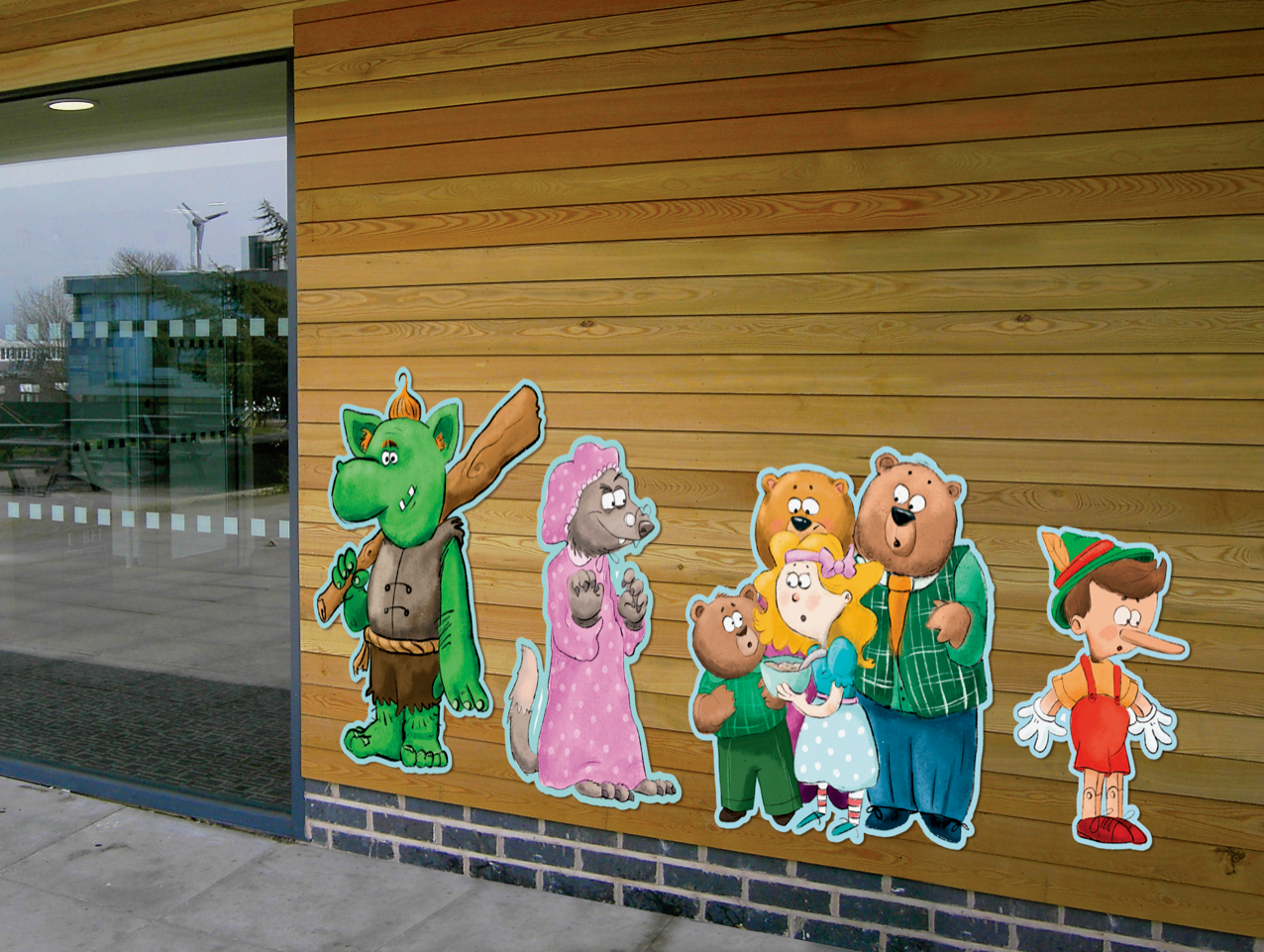 Fairytale Friends - Cut Out Signs