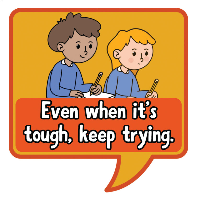 Resilience Speech Bubbles - Motivational Signs