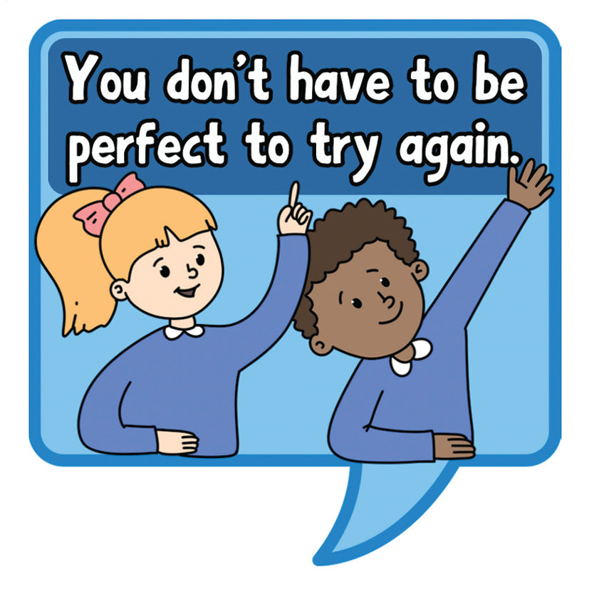 Resilience Speech Bubbles - Motivational Signs