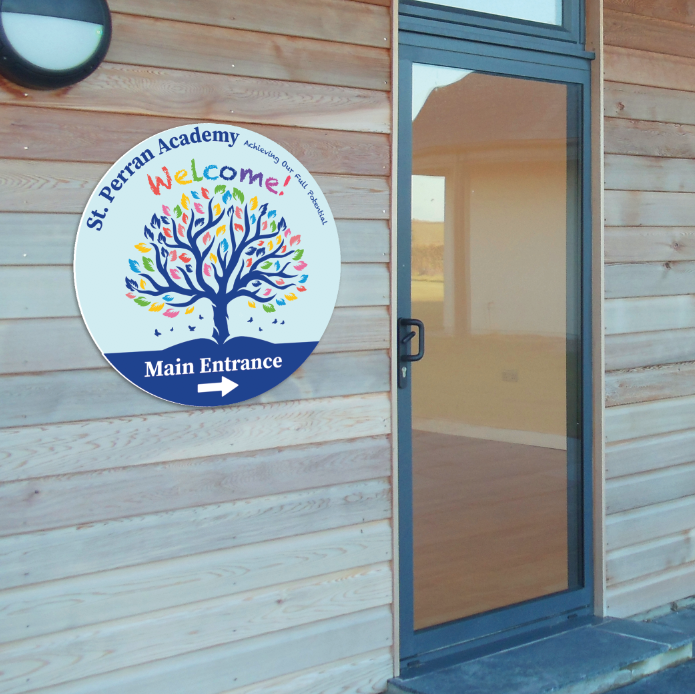 !!NEW!! Bespoke Circular Welcome - Playground Sign