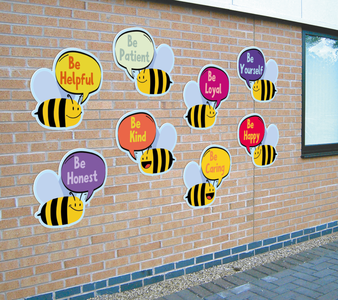 !!NEW!! 'Bee' Motivational Signs Set of 8