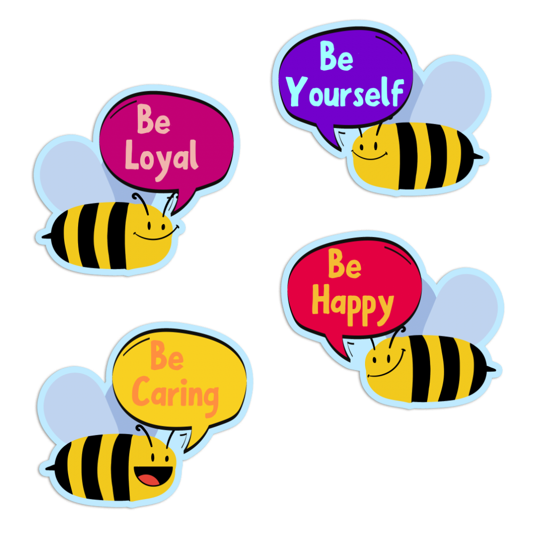 !!NEW!! 'Bee' Motivational Signs Set of 8