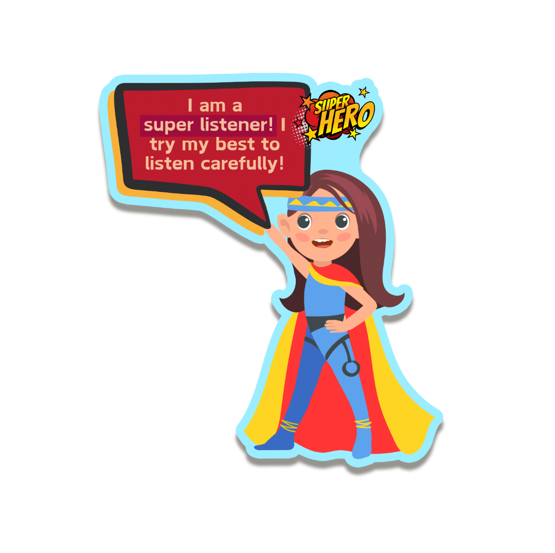 'You're a Super Hero' Set of 7