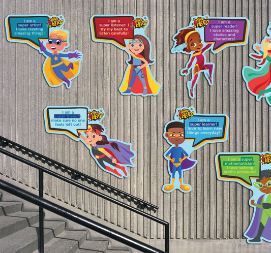 'You're a Super Hero' Set of 7