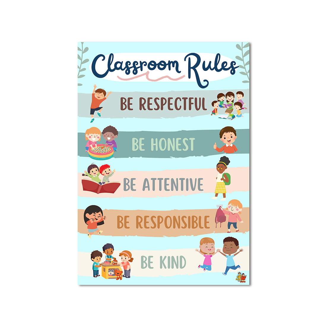 Classroom Rules Sign – Fred and Pete