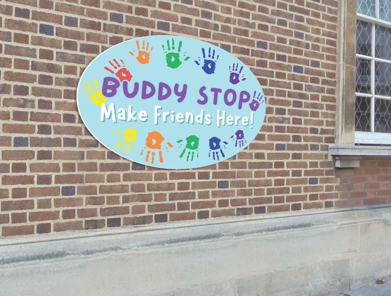 !!NEW!! Buddy Stop Sign