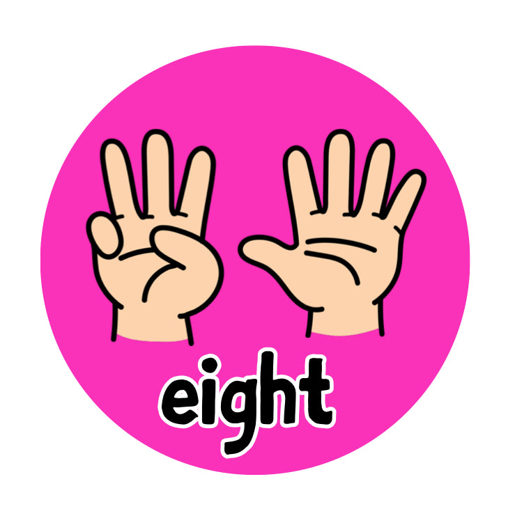 !!NEW!! Cute Counting Fingers - One to Ten