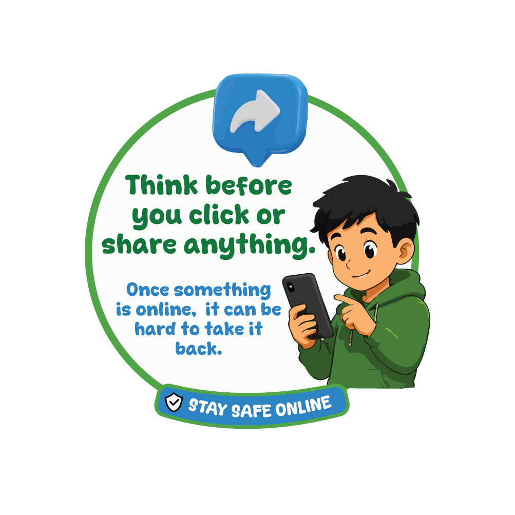 Stay Safe Online - Set of 7 Signs