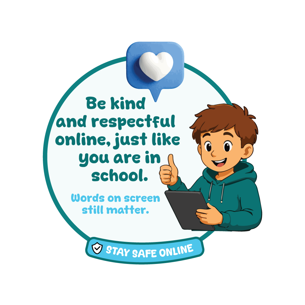 Stay Safe Online - Set of 7 Signs