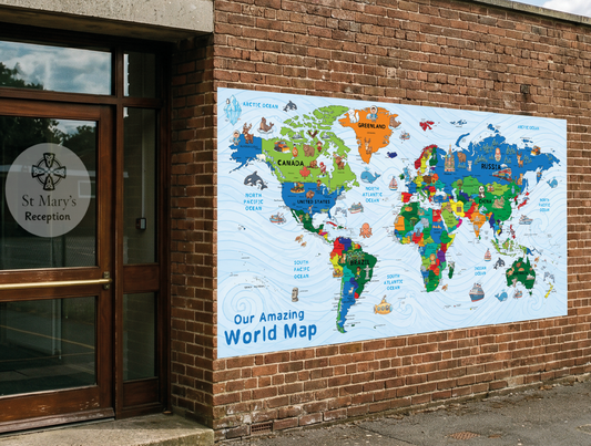 Fred and Pete’s Marvellous Illustrated World Map