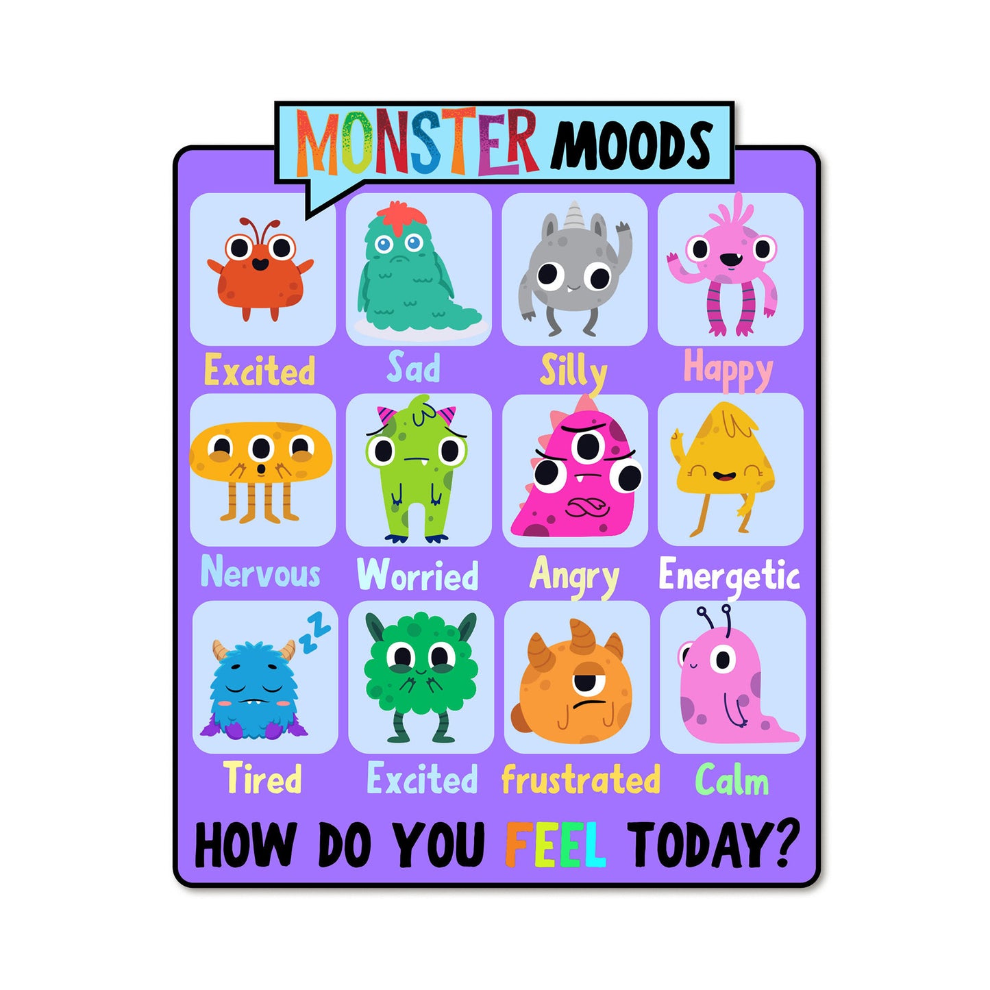 Monster Mood - How do you feel today?